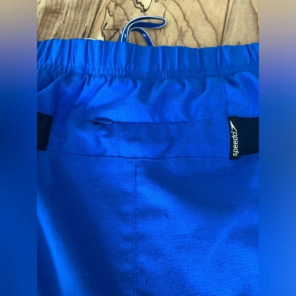 Speedo fit turbo dri swim shorts mens XL blue Swim Shorts